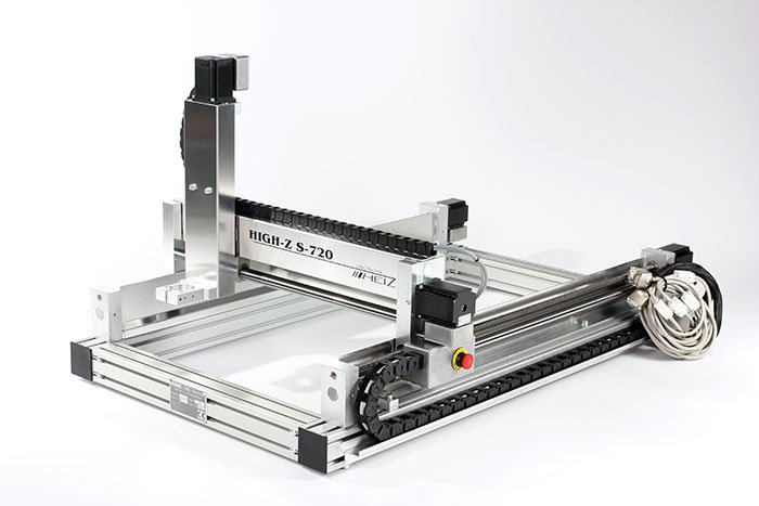 CNC-STEP High-Z S-720 CNC router for milling and engraving stone
